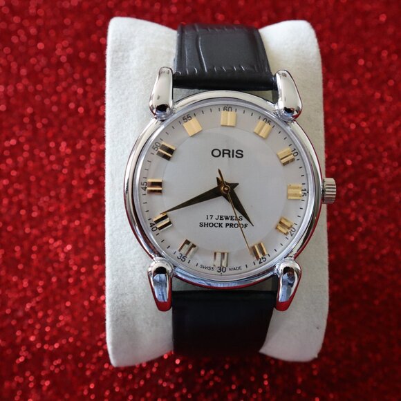 Vintage Oris AM044 Swiss-made, professionally refurbished: 17‑Jewel Manual Wind - Picture 8 of 9
